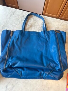 Celine Cabas Zipper Gussets DAMAGED